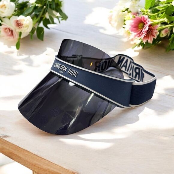 NWT Dior Mirrored Sun Visor - Picture 1 of 5